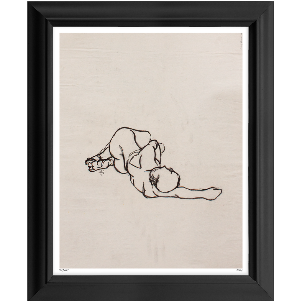 "Repose" Framed Print