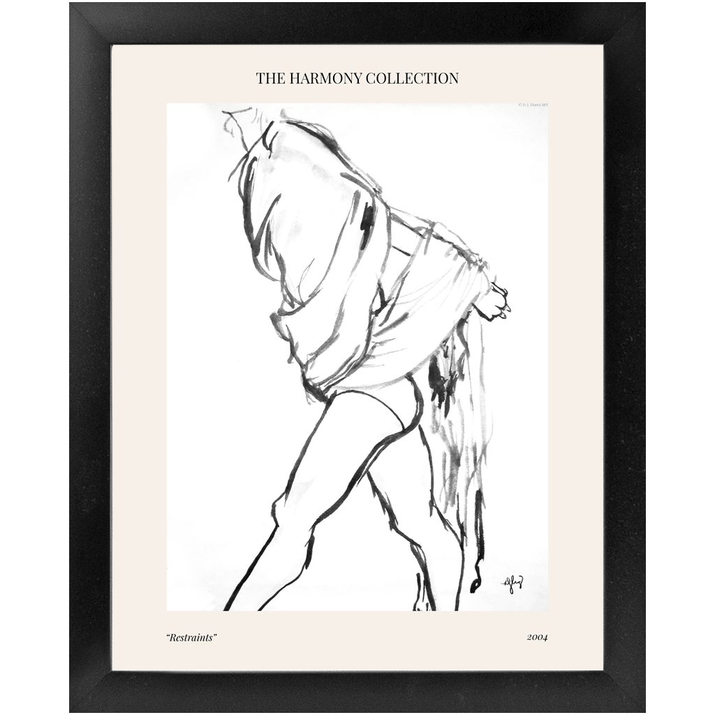 "Restraints" Framed Print