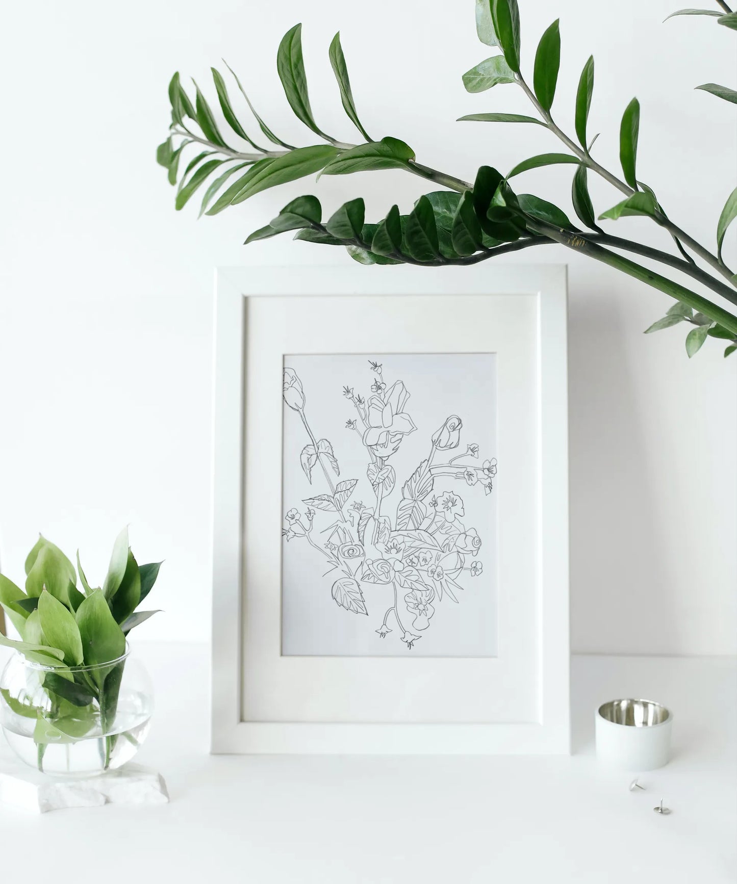 The Floral Drawings | "Bouquet" Print