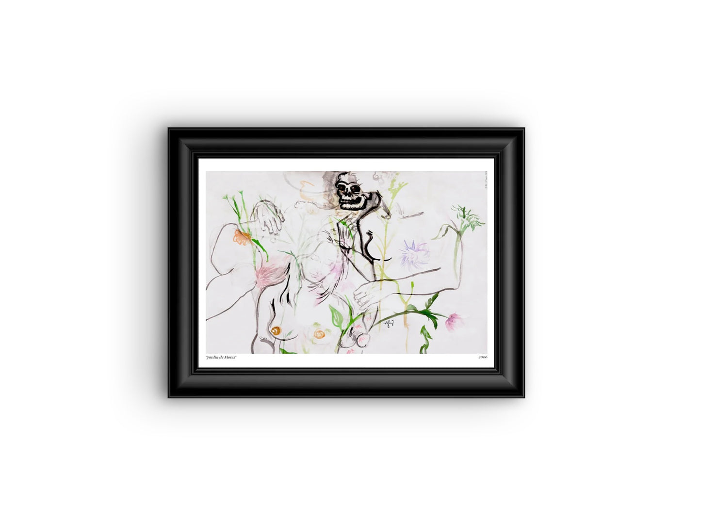 The Art School Collection | "Jardin de Flores"Print