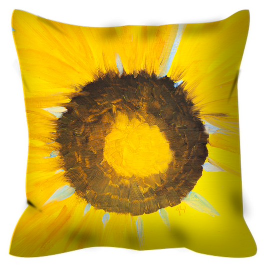 "Sweet Sunflower" Outdoor Pillow