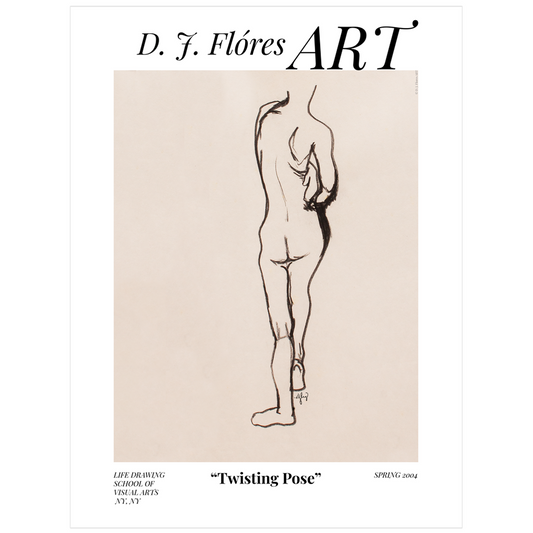 Art School Collection: Twisting Poster